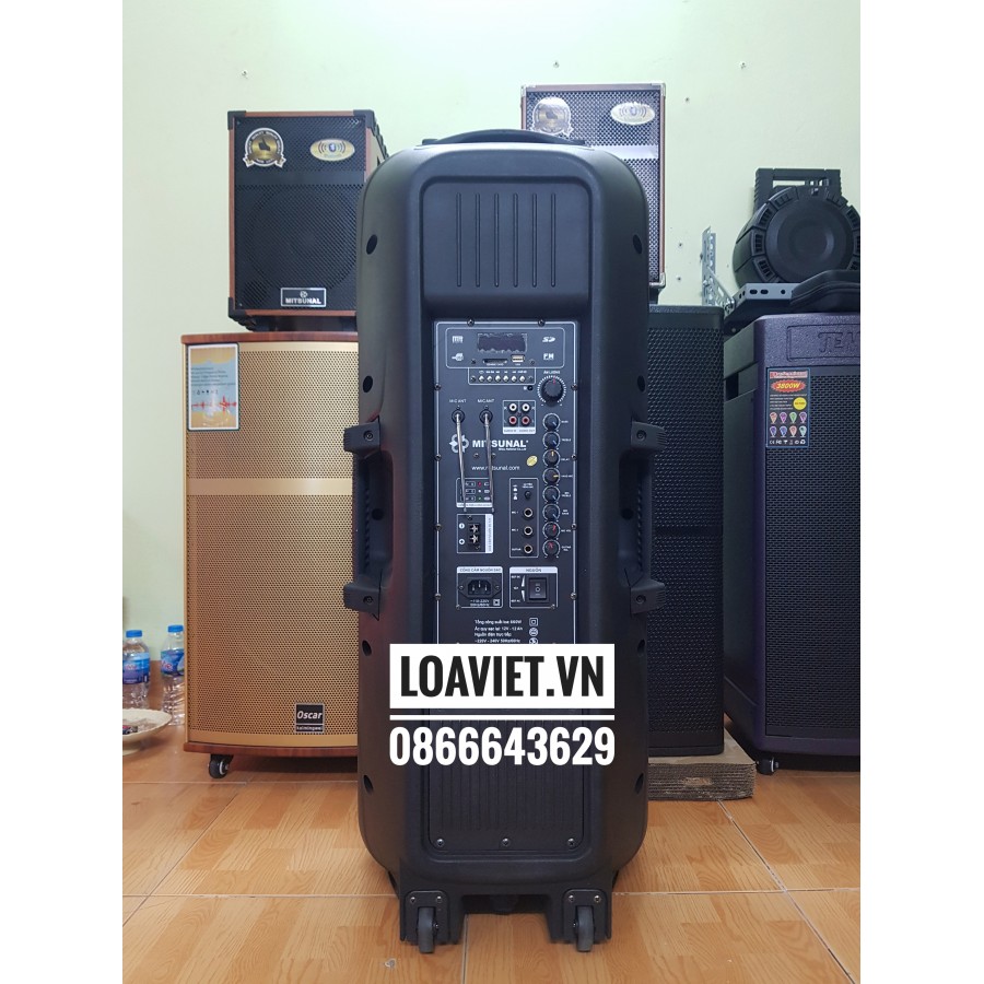 Loa kéo di dộng Mitsunal M66 - 2 Bass 30